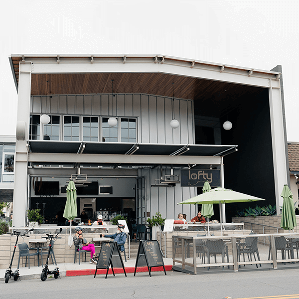Lofty coffee Carlsbad seating