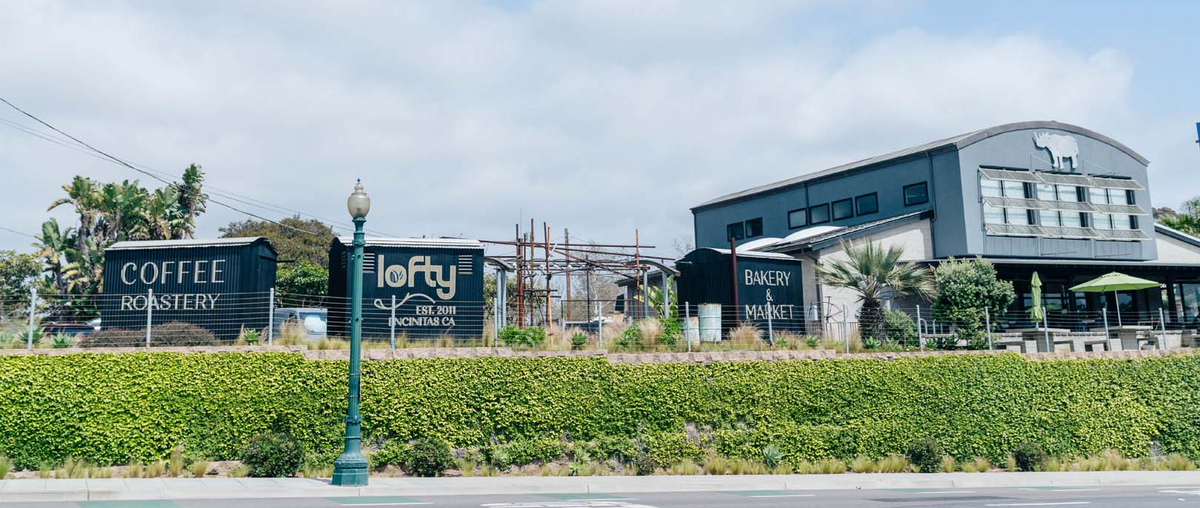 Lofty coffee Encinitas Roastery location